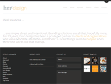 Tablet Screenshot of hmcdesign.com